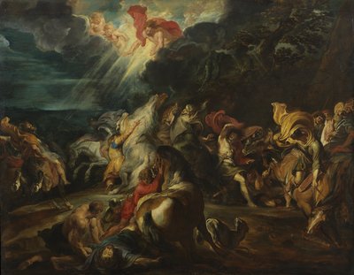 Die Bekehrung des Heiligen Paulus, um 1611 von Peter Paul Rubens